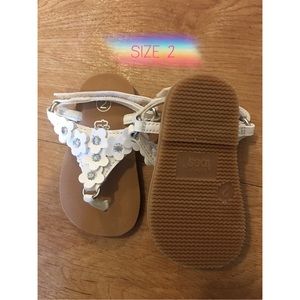 baby white sandals! SOLD ❌